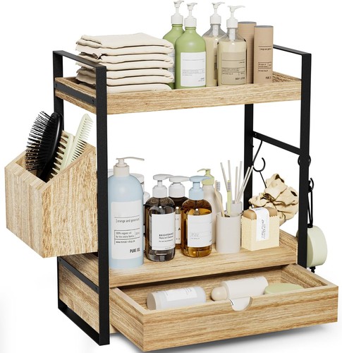 Bathroom counter organizer - counter,