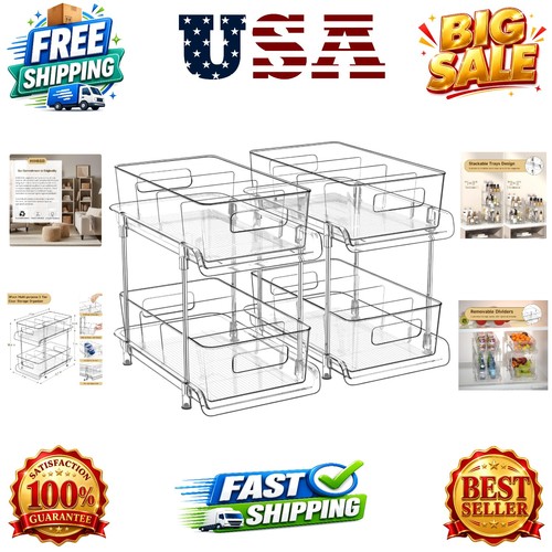 Tier bathroom organizer with - 2-tier,