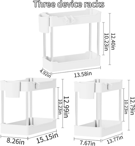 Pack under sink - 3, organizer