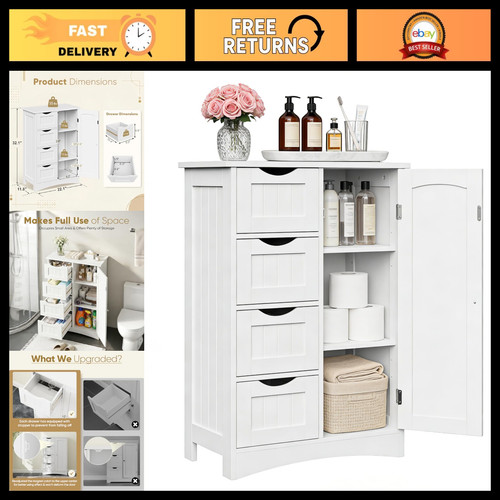 Bathroom floor storage - bathroom,