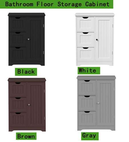 Colors bathroom cabinet - 4,