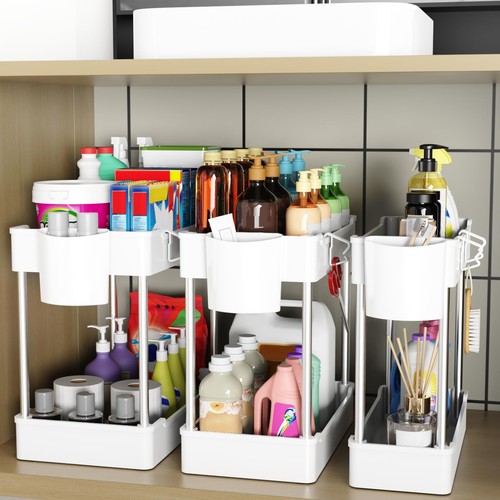 Pack under sink organizers - 3,