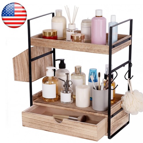 Bathroom counter organizer - bathroom,