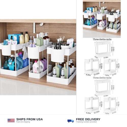 Pack under sink organizer - under,