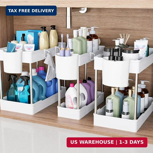 Pack under sink organizer - 3,
