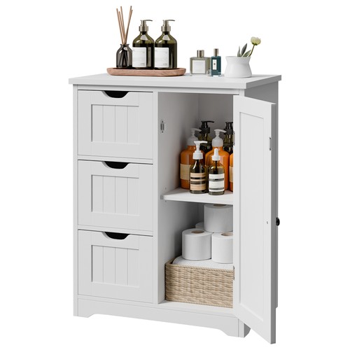 Bathroom storage floor cabinet - storage,