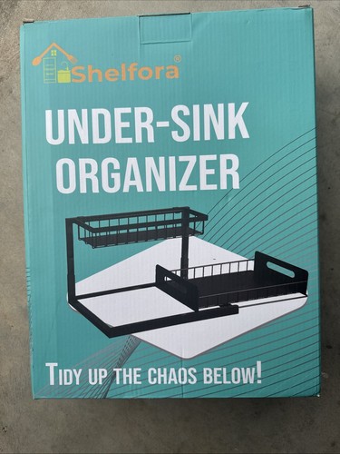 Under sink organizer and - sink,