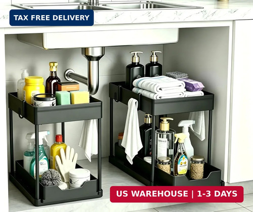 Under sink organizer pack - sink, 2
