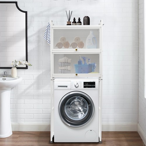 Tier bathroom cabinet - cabinet, over